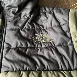 Boys NorthFace Hooded Reversible coat